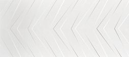 Настенная плитка Keraben 49693 Experience Spire White 30x60 белая матовая / рельефная геометрия