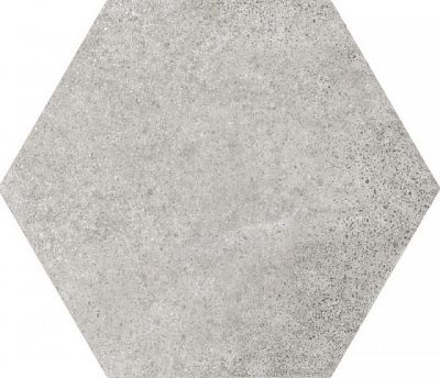 Керамогранит Equipe 22093 Hexatile Cement Grey 17,5х20 серый матовый под цемент
