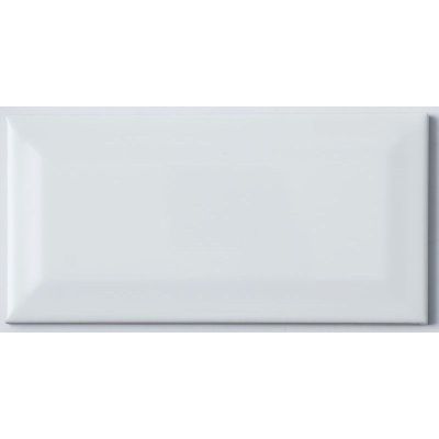 Настенная плитка Nsmosaic TH751A Ceramic 7.5x15 белая глянцевая моноколор
