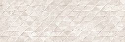 Настенная плитка Peronda 5087829728 Downtown White Triangle SP/R 33.3x100 белая матовая / структурированная под бетон / цемент / геометрию