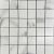 Мозаика Velsaa RP-142898-03 Statuario Eva Satin Mosaic 30х30 белая сатинированная под мрамор, чип 47х47 мм квадратный