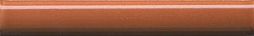 Бордюр Kerama Marazzi PFG009 Салинас 15x2 оранжевый глянцевый с орнаментом
