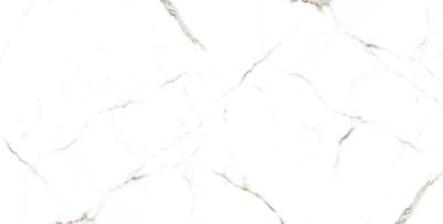 Керамогранит Velsaa RP-144415-03 Satvario Gold Satin 120x60 белый сатинированный под мрамор