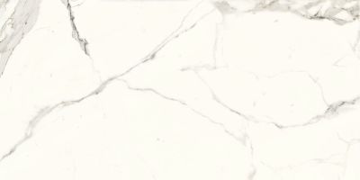 Керамогранит Ariostea PL612527 Marmi Classici BIANCO CALACATTA Luc 60x120 бежевый / серый полированный под мрамор