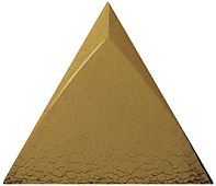 Настенная плитка Equipe 24449 Magical 12.4x10.7 золотая глянцевая 3d узор / моноколор