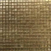 Мозаика Marble Mosaic Glass Arabia Gold 30x30 коричневая моноколор, чип 23x23 квадратный