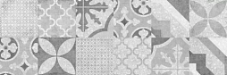 Настенная плитка Cersanit TES092D Terrazzo 59.8x19.8 серая матовая с орнаментом