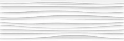 Настенная плитка Ibero R0001102 Sirio Concept White Matt 20x60 белая матовая моноколор полосы