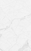 Настенная плитка Creto 00-00-5-09-00-01-2626 Lace 25х40 белая матовая под мрамор с узорами