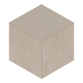 Мозаика Estima Mosaic/LN01_NS/TE01_NS/25x29/Cube Luna Beige 25x29 бежевая неполированная под цемент, чип ромб