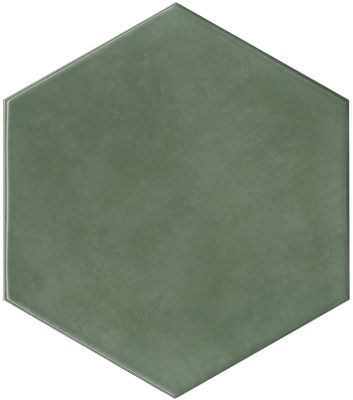 Настенная плитка Kerama Marazzi 24034 Флорентина 20x23,1 зеленая глянцевая майолика