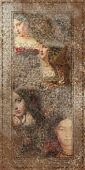 Керамогранит Kerama Marazzi SG590400R Венеция декорированный обрезной 119.5х238.5 коричневый матовый с изображением