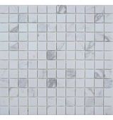 Мозаика FK Marble 30022 Classic Mosaic Dolomiti Bianco 23-4P 30x30 белая полированная