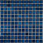 Мозаика NSmosaic PORCELAIN PW2323-06 300х300 синяя глянцевая