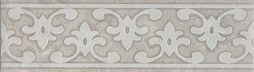 Бордюр Kerama Marazzi OS\B296\8348 Ферони 20x5,7 серый матовый под камень / орнамент