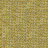 Мозаика Роскошная мозаика МС 636 30х30 моно золотая/коричневая/желтая глянцевая, чип 15х15 квадратный
