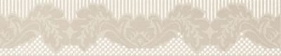 Бордюр Kerlife CLASSICO ONICE GRIS 6.2x31.5 серый глянцевый с орнаментом