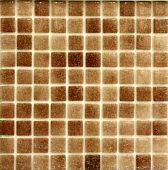 Мозаика Gidrostroy Glass Mosaic QB-101 31.7x31.7 стеклянная серо-коричневая глянцевая, чип 30x30 квадратный