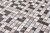 Мозаика Pixel mosaic PIX 639 из керамогранита 31.5x31.5 серая глянцевая под камень / оттенки цвета, чип 25х25 мм квадратный