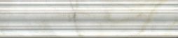 Бордюр Kerama Marazzi BLE024 Кантата 25x5,5 белый глянцевый под мрамор
