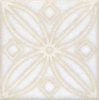 Напольная вставка Kerama Marazzi STG\B402\1266H Амальфи 9.9x9.9 белая матовая 