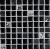 Мозаика Роскошная мозаика МКС 2030 30x30 микс черная/платиновая/мраморная черная матовая, чип 15x15 квадратный