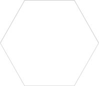 Керамогранит Codicer Basic White Hex25 22x25 белый матовый моноколор