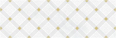 Декоративная плитка Laparet AD\A483\60044 х9999217252 Royal 60x20 белая глянцевая с узорами