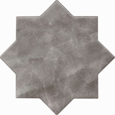 Керамогранит Cevica Becolors Star Grey 13.25x13.25 серый глазурованный матовый моноколор