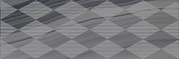 Декоративная плитка Laparet VT\C43\60082 Agat 60x20 серая глянцевая геометрия
