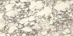 Керамогранит Ariostea UM6L157671 Ultra Marmi CALACATTA VIOLA Luc Shiny 75x150 бежевый / коричневый полированный под мрамор
