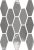 Настенная плитка APE Ceramica 07975-0004 Harlequin Grey 10x20 серая глянцевая моноколор
