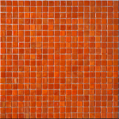 Мозаика ROSE MOSAIC WJ94 Galaxy (размер чипа 15x15 мм) 32.7x32.7 оранжевая глянцевая моноколор перламутр
