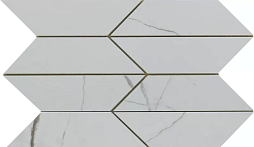 Керамогранит Imola Ceramica Mk.TrapezeStavpLP TheRoom 15x30 белый лаппатированный под камень