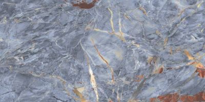 Керамогранит Artcer 978 Exclusive Marble Darien Aqua 60x120 голубой полированный под мрамор