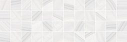 Декоративная плитка Laparet MM60083 х9999217171 Agat 60x20 белая глянцевая под мозаику