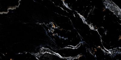 Керамогранит Artcer 970 Marble Wren Black 60x120 черный полированный под мрамор