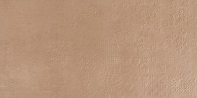 Керамогранит Prissmacer Ess. Dec. Bercy Terra 60x120 коричневый матовый / рельефный под бетон / узоры / орнамент