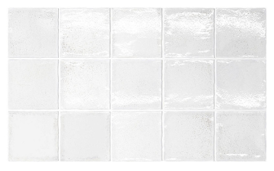 Настенная плитка Equipe 27599 Altea White 10x10 белая глянцевая под камень