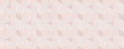 Декоративная плитка Azori 588282002 Lounge Blossom Geometria 50.5x20.1 розовая матовая геометрия