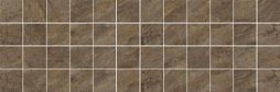 Декоративная плитка Laparet MM60072 х9999217257 Royal 60x20 коричневая глянцевая под мозаику
