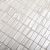 Мозаика Vidrepur С0002275 Bijou White 31.7х31.7 белая глянцевая моноколор / авантюрин, чип 12х25 мм прямоугольный