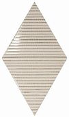 Декоративная плитка Equipe 22754 Rhombus 26.3x15.2 бежевая глянцевая моноколор