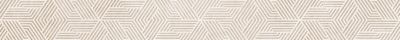 Бордюр настенный LASSELSBERGER CERAMICS 1504-0417 Дюна 4x40 бежевый матовый орнамент