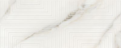 Декоративная плитка Laparet х9999284076 Ivory 50x20 кремовый глазурованный глянцевый геометрия