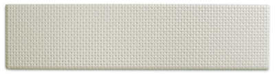Настенная плитка WOW 127126 Texiture Pattern Mix Dove 6,25x25 белая матовая рельефная моноколор (9 паттернов)