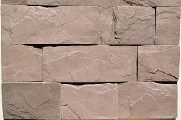 Декоративный камень Best Stone Эшфорд 02 коричневый рельефный