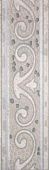 Бордюр LASSELSBERGER CERAMICS 3604-0104 Тенерифе 14х45 серый матовый орнамент