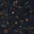 Керамогранит Marjan Tile 8363 Hubble Galaxy 100x100 черный полированный под камень