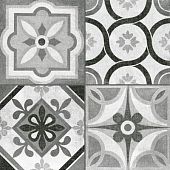 Керамогранит TAU Ceramica 02723-0001 Heritage Mono Nat 45x45 микс матовый с орнаментом